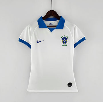 Camisa Feminina Brasil -2019 Branca