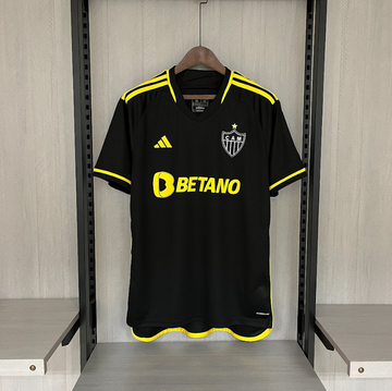 Camisa Atletico Mineiro III 23/24  Preto e Amarelo