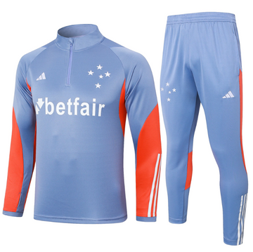 Conjunto de Frio Cruzeiro 24/25 - Azul e Laranja