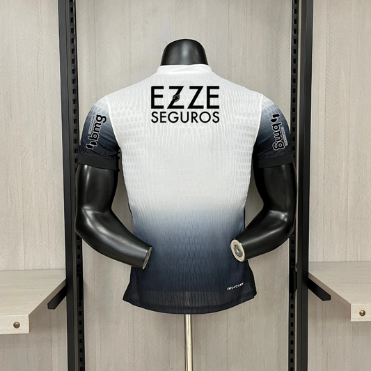 Camisa Corinthians Titular 24/25 - Preta e Branca