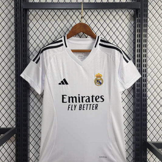 Camisa Real Madrid Feminina 24/25 - Branca