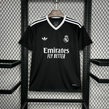 Camisa Real Madrid Treino 24/25 - Preta
