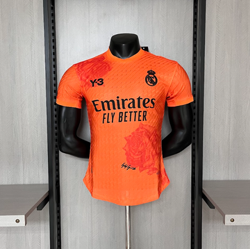 Camisa Goleiro Real Madrid Coleção Y-3  24/25 - Laranja
