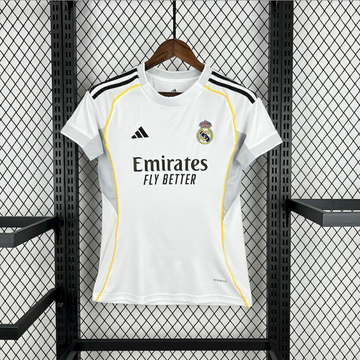Camisa Real Madrid Feminina 25/26 - Branca