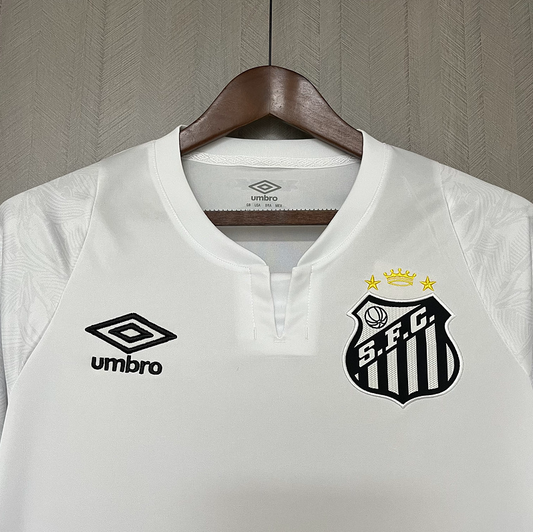Camisa Santos I Umbro 24/25 Torcedor Masculina Branca