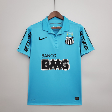 Camisa Polo Santos Retro 2012/13 Torcedor Masculina Azul