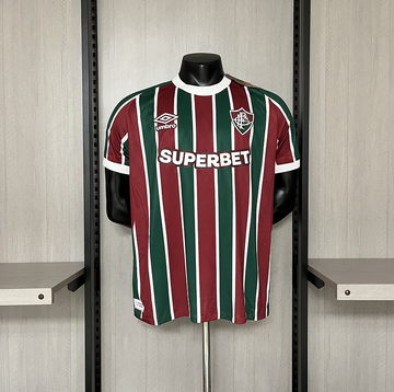Camisa Jogador Fluminense I 25/26 Masculina Tricolor