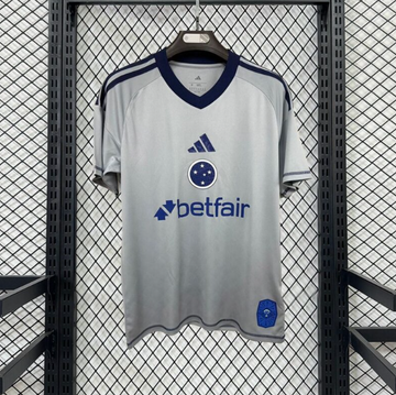 Camisa Cruzeiro - Goleiro 25/26 Masculina Cinza