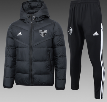 Conjunto De Frio Atlético Mg - Preta