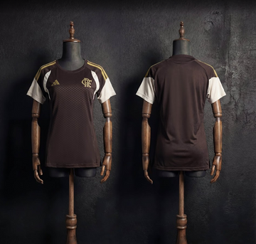 Camisa Feminina Treino Flamengo - Escura 26/27