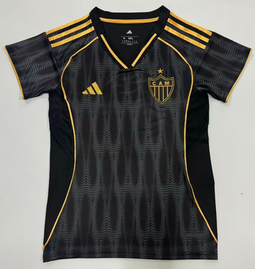 Camisa Atlético MG - Feminina - Preta / Dourado