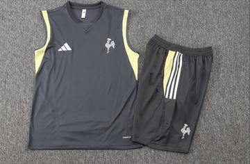 Conjunto Regata Treino Atletico MG - Cinza Escuro 24/25