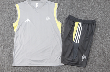 Conjunto Regata Treino Atletico MG - Cinza Claro 24/25