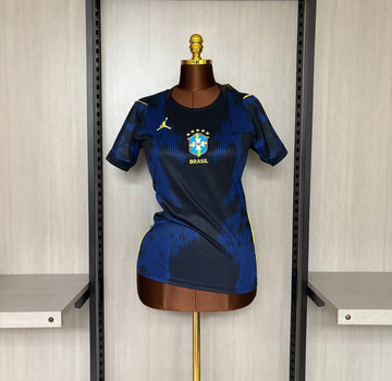 Camisa Feminina Brasil 2026 - Azul
